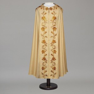 Marian Gothic Cope 4968 - Gold  - 2