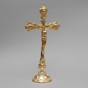 Crucifix and Candle holders, Set 5237  - 4
