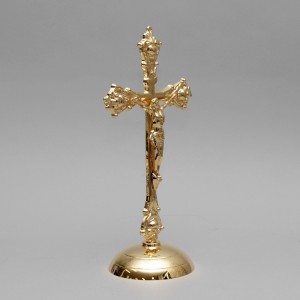 Crucifix and Candle Holders, Set 5232  - 3