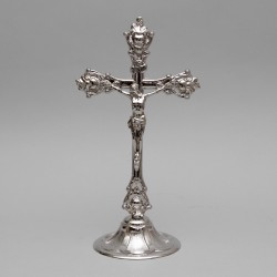 Crucifix and Candle Holders with Oil Candles, Set 5307  - 2