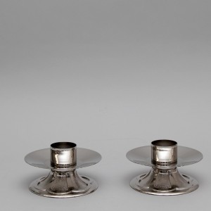 Crucifix and Candle Holders with Oil Candles, Set 5307  - 7
