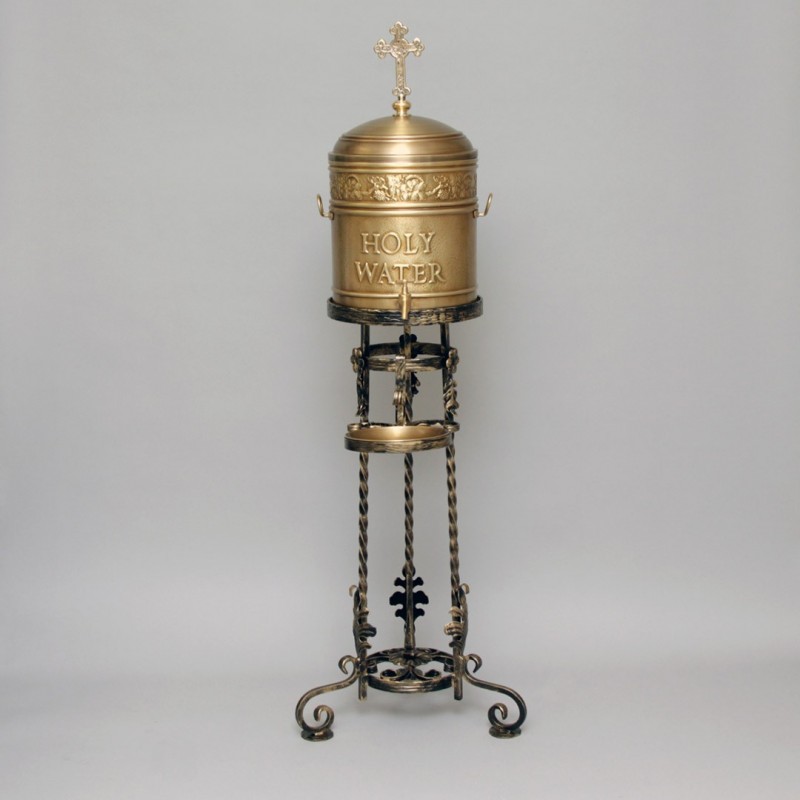 Brass Holy Water Container 0208  - 1
