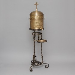 Brass Holy Water Container 0208  - 2