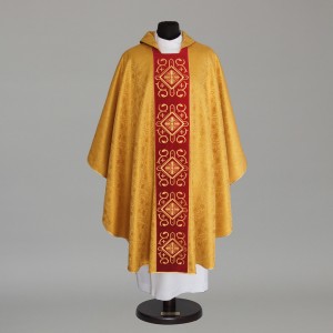 Gothic Chasuble 6032 - Gold  - 1
