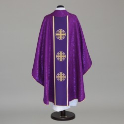Gothic Chasuble 6040 - Purple  - 2