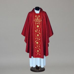 Gothic Chasuble 6046 - Red  - 1