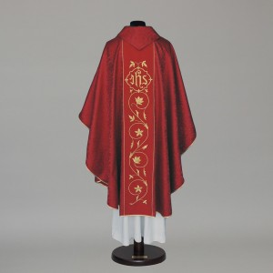 Gothic Chasuble 6046 - Red  - 3