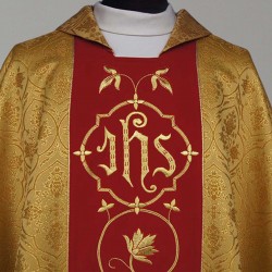 Gothic Chasuble 6048 - Gold  - 2
