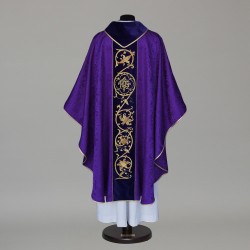 Gothic Chasuble 6051 - Red  - 3