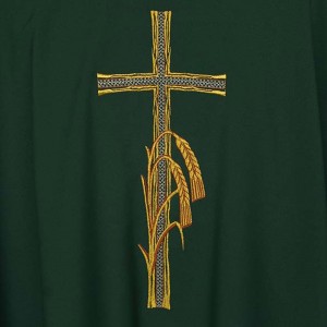 Gothic Chasuble 6119 - Green  - 3