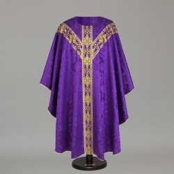 Gothic Chasuble 6149 - Purple  - 1