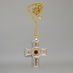 Pectoral cross with gold chain 5842  - 1