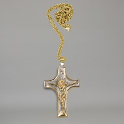 Pectoral cross with gold chain 5846  - 1
