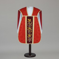 Roman Chasuble 6330 - Red  - 1