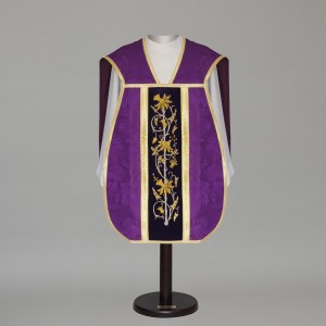 Roman Chasuble 6331 - Purple  - 11