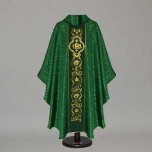 Gothic Chasuble 6352 - Green  - 1