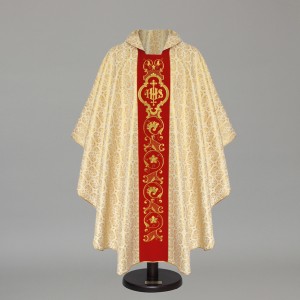 Gothic Chasuble 6356 - Gold  - 1