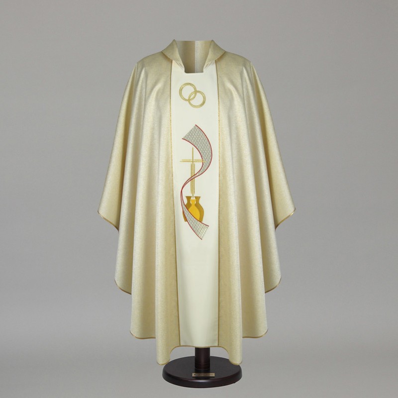 Gothic Chasuble 6408 - Gold  - 1