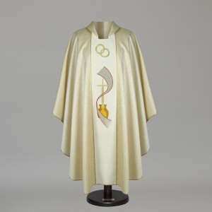 Gothic Chasuble 6408 - Gold  - 1
