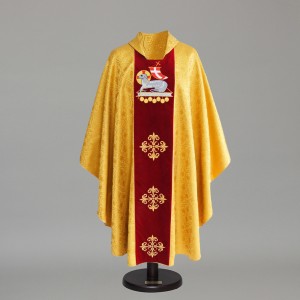 Gothic Chasuble 6430 - Gold  - 1