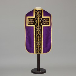 Roman Chasuble 6447 - Purple  - 1