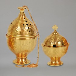 Thurible and Incense Boat Set 6878  - 1