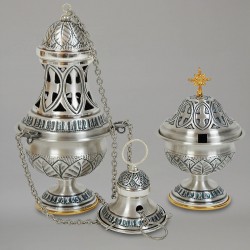 Thurible and Incense Boat Set 6879  - 1