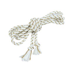Altar Servers Cincture 13ft - 3782 - White and Gold  - 1