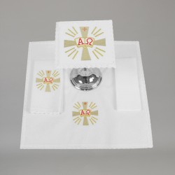 Embroidered Altar Linen set 7633  - 1
