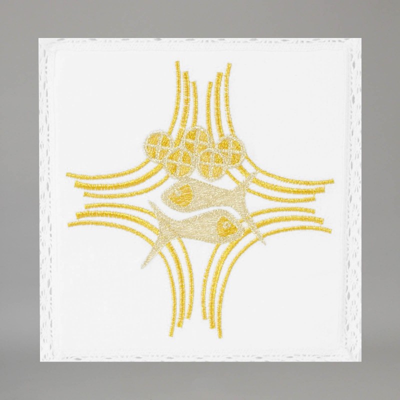 Embroidered Altar Linen set 7637  - 1