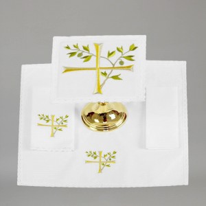 Embroidered Altar Linen set 7644  - 1