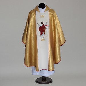 Gothic Chasuble 4305 - Gold  - 12