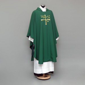 Gothic Chasuble 8517 - Green  - 7