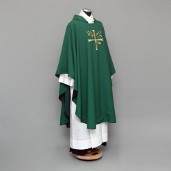 Gothic Chasuble 8517 - Green  - 8