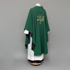 Gothic Chasuble 8517 - Green  - 13