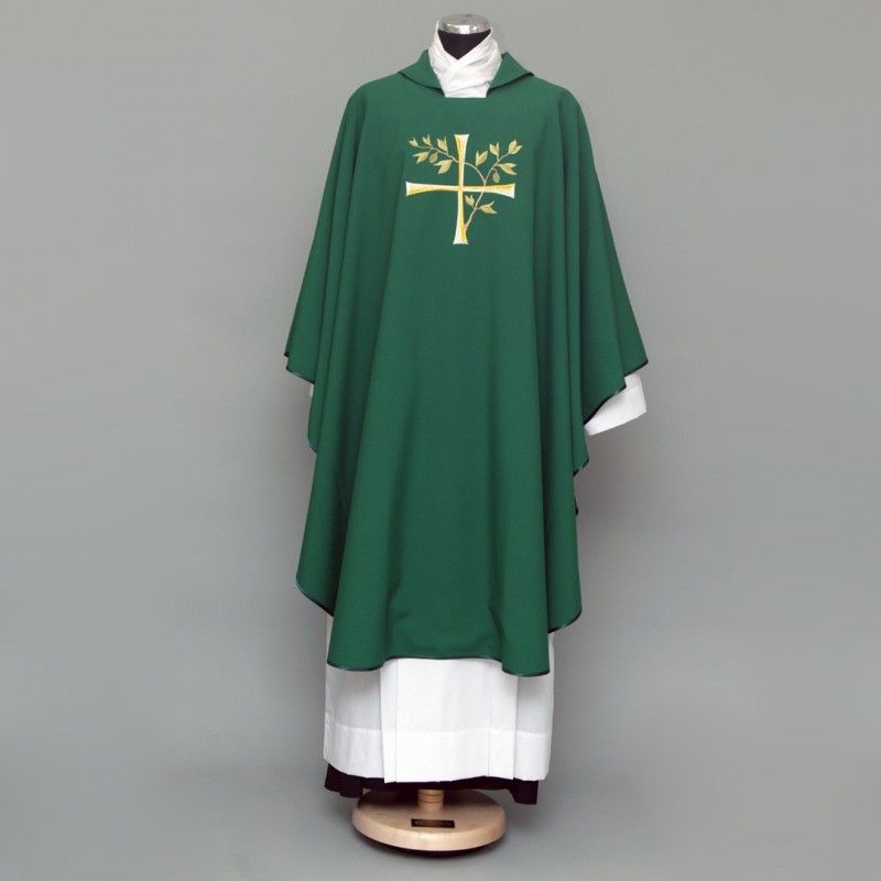 Gothic Chasuble 8517 - Green  - 10