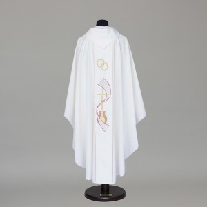Gothic Chasuble 6408 - Gold  - 2
