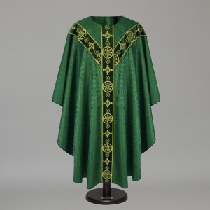 Gothic Chasuble 8565 - Gold  - 3