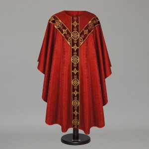 Gothic Chasuble 8565 - Gold  - 4