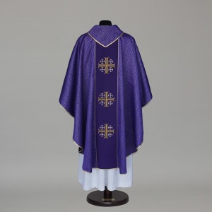 Gothic Chasuble 6040 - Purple  - 4