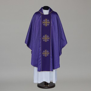 Gothic Chasuble 6040 - Purple  - 9