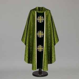 Gothic Chasuble 6037 - Green  - 11