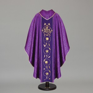 Gothic Chasuble 6048 - Gold  - 5