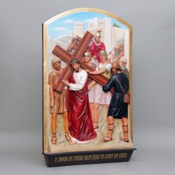 Stations of the Cross 35" - 2087  - 12