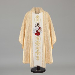 Gothic Chasuble 8734 - Gold  - 1
