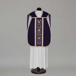 Roman Chasuble 8846 - Purple  - 12