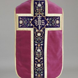 Roman Chasuble 8847 - Red  - 6