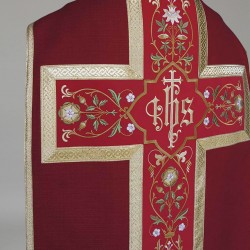 Roman Chasuble 8847 - Red  - 14