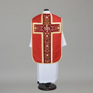 Roman Chasuble 8847 - Red  - 18