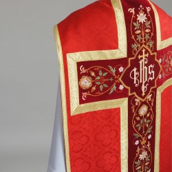 Roman Chasuble 8847 - Red  - 19